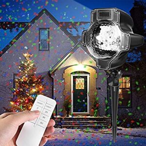 Buy Christmas Projector Lights, Womsky Rotating IP65 Waterproof Sparkling