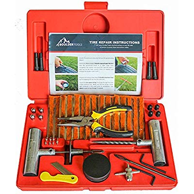 Buy Boulder Tools - 56 Pc Heavy Duty Tire Repair Kit