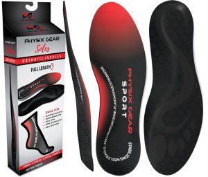 Buy Physix Gear Sport Full Length Orthotic Inserts Best Insoles For Flat Feet