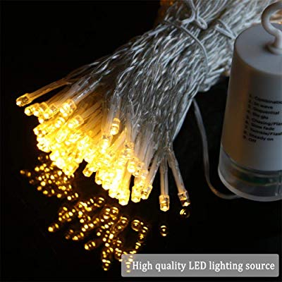 AMARS Curtain String Lights, Battery Operated