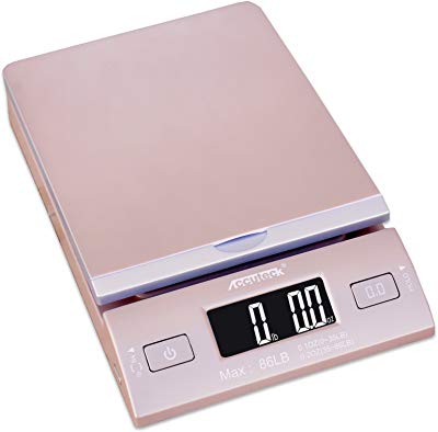Accuteck Dream Gold 86 Lbs Digital Postal Scale Shipping Scale Postage