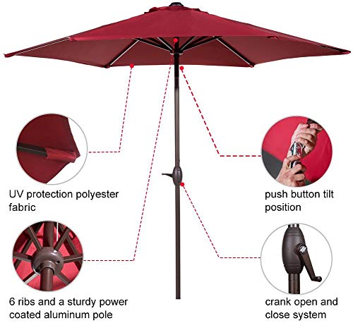 best patio umbrella for high winds