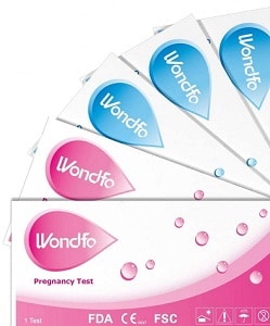 Wondfo 100 Ovulation Test Strips and 20 Pregnancy Test