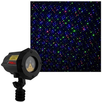 10- Moving Firefly LEDMALL RGB Outdoor Garden Laser Christmas Lights
