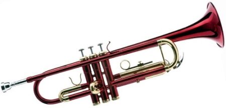 Hawk WD-T314-RD Bb Trumpet With Case And Mouthpiece