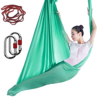 KIKIGOAL Aerial Yoga Hammock Aerial Silk Yoga Swing
