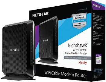 Cable Modem Router Combo