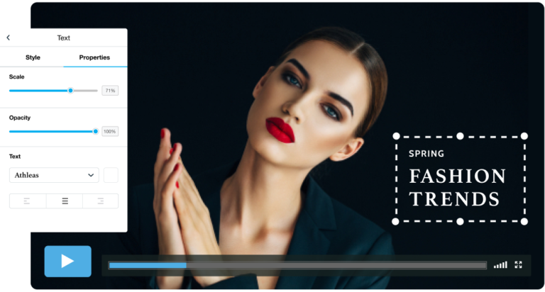 Сlothing, fashion, beauty brand promo video production services